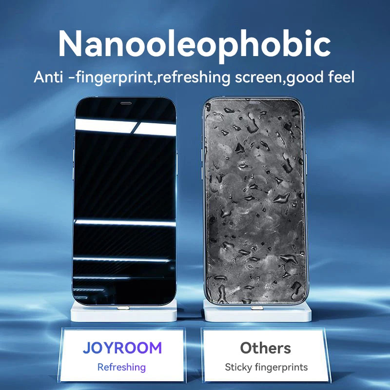 Joyroom 3/2/1PCS HD Glass For iPhone 17 16 15 Pro Max Screen Protector Full Screen Glass Protection For iPhone 18 17 16 15Pro